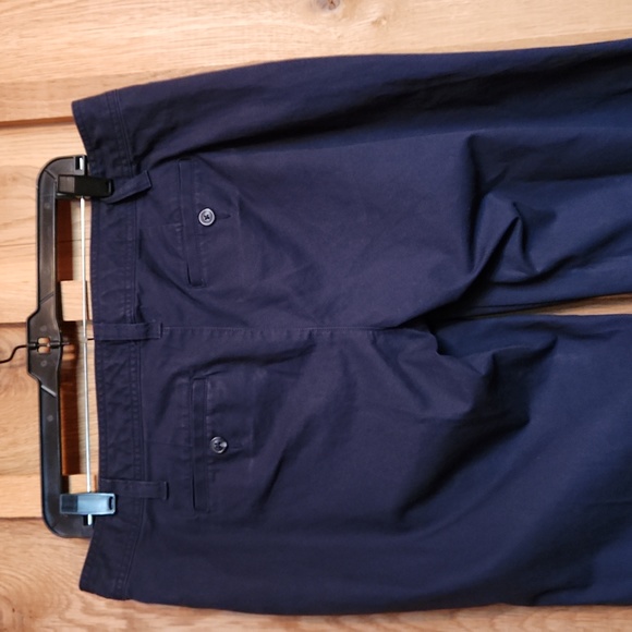 Gap Favorite Trouser Bootcut Mid Rise Dress Pants, 12, Navy Blue 100% Cotton - Picture 3 of 7